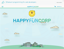 Tablet Screenshot of happyfuncorp.com